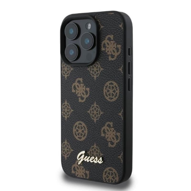Guess Peony Script MagSafe - Case iPhone 16 Pro (black) 2