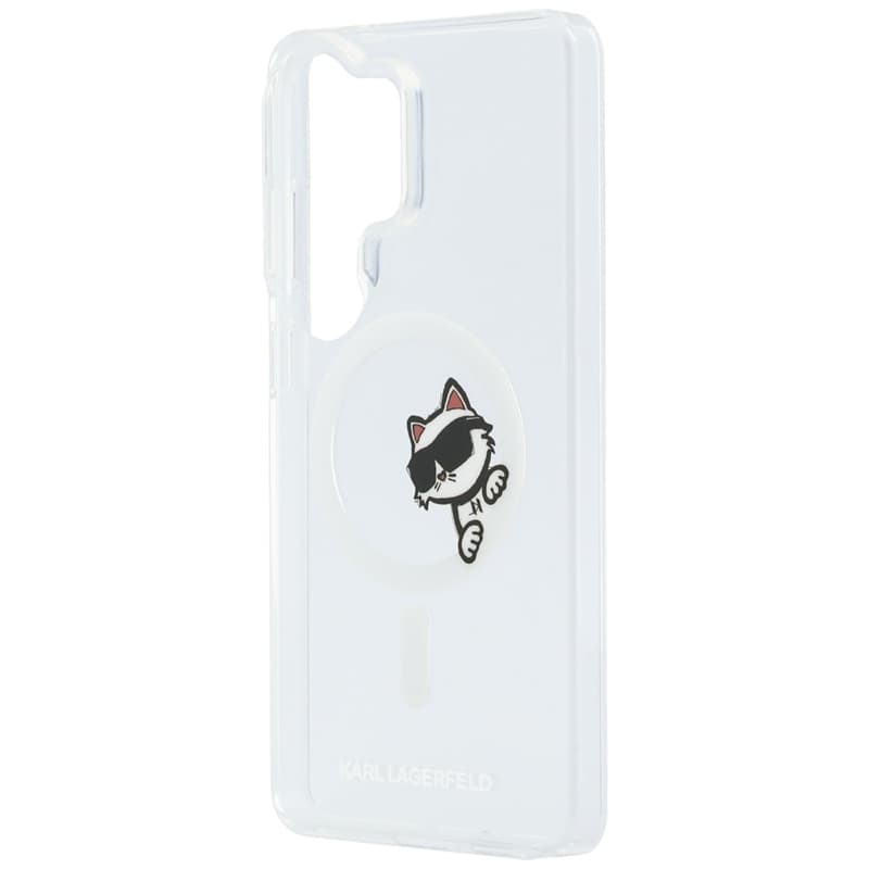 Karl Lagerfeld IML Peekaboo Choupette MagSafe - Samsung Galaxy S26 Ultra Case (Clear) 6
