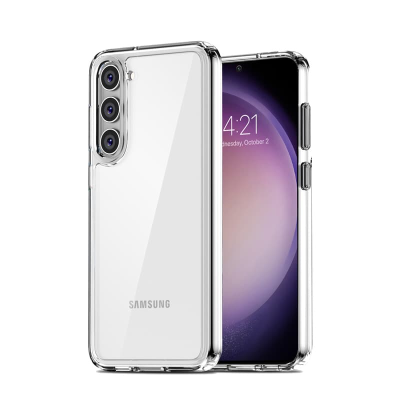 Crong Crystal Shield Cover - Samsung Galaxy S23+ Case (Transparent) 4