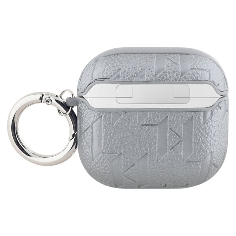 Karl Lagerfeld Monogram Karl Head - AirPods 4 Case (silver) 2