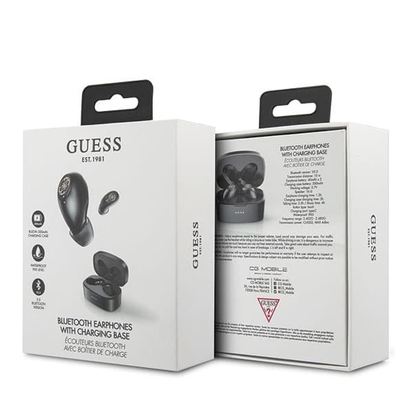 Guess Wireless Earphones 5.0 4H - TWS Earphones + Docking Station (Gold) 2