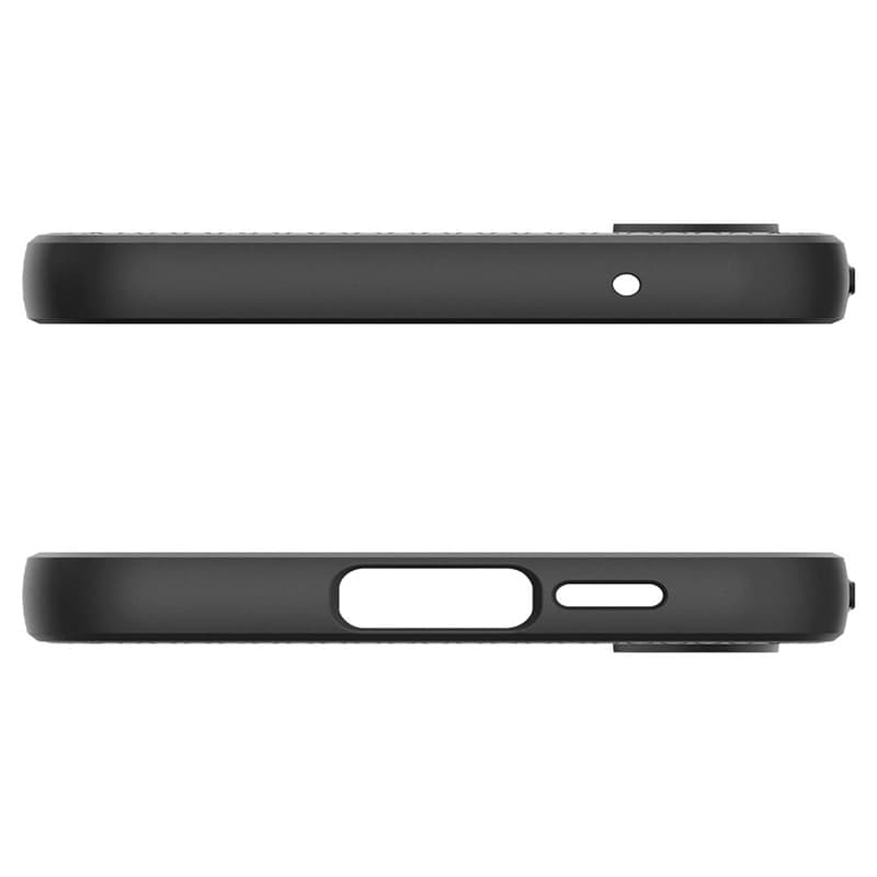 Spigen Liquid Air - Case for Samsung Galaxy A55 5G (Matte Black) 5