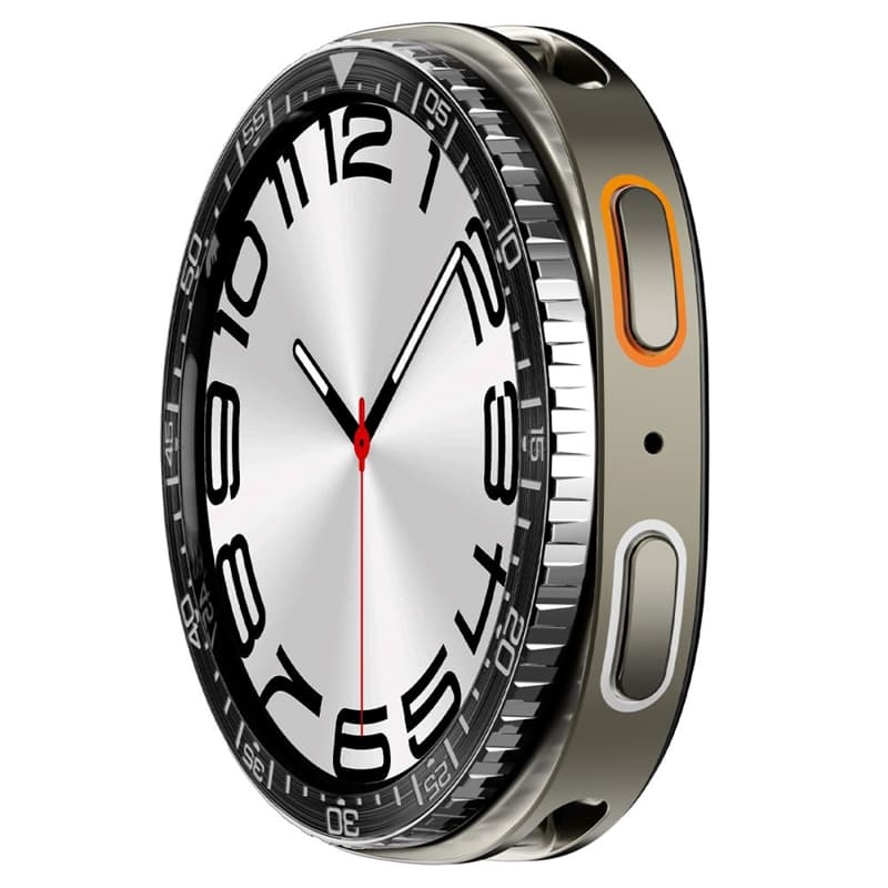 Spigen Bezel Tune Diver - Protective Housing / Bezel Ring for Samsung Galaxy Watch 8 44 mm (Black) 8