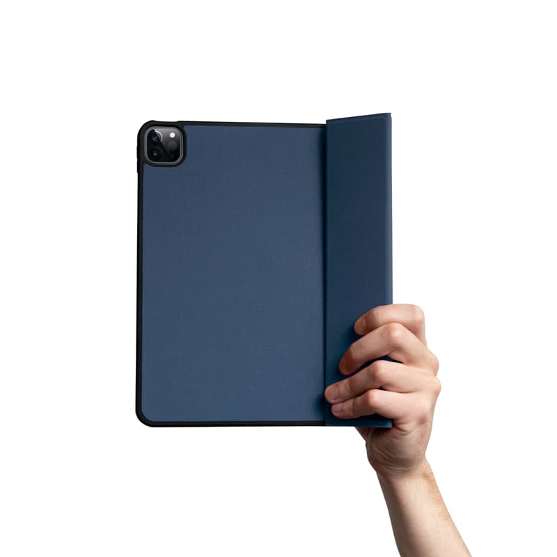 Crong FlexFolio – iPad Air 11” (2026-2024) / iPad Air 10.9” (5th-4th gen.) / iPad Pro 11" (2022-2021) Case with Apple Pencil (Blue) 4