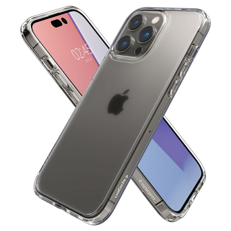 Spigen Ultra Hybrid Matte - Case for iPhone 14 Pro Max (Transparent Matte) 2