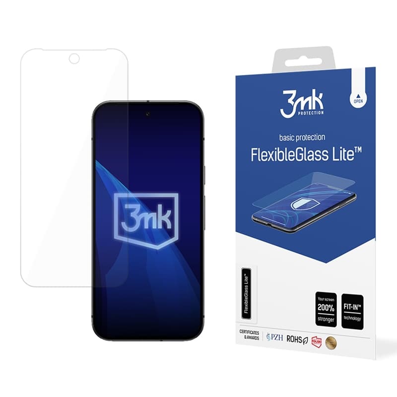 3mk FlexibleGlass Lite - Hybrid Glass for Google Pixel 9a