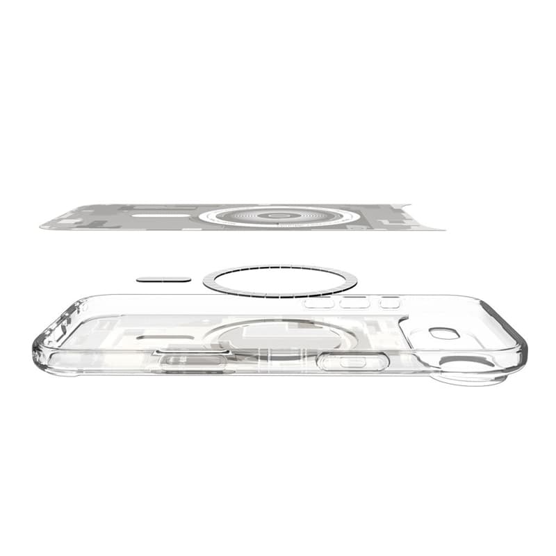 Spigen Ultra Hybrid Mag MagSafe - Case for iPhone Air (Zero One Natural Titanium) 7