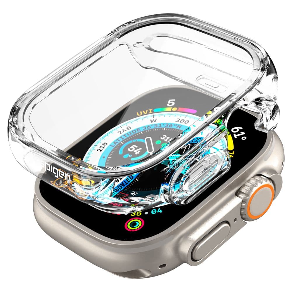 Spigen Ultra Hybrid – Case for Apple Watch Ultra 49 mm (Clear) 2