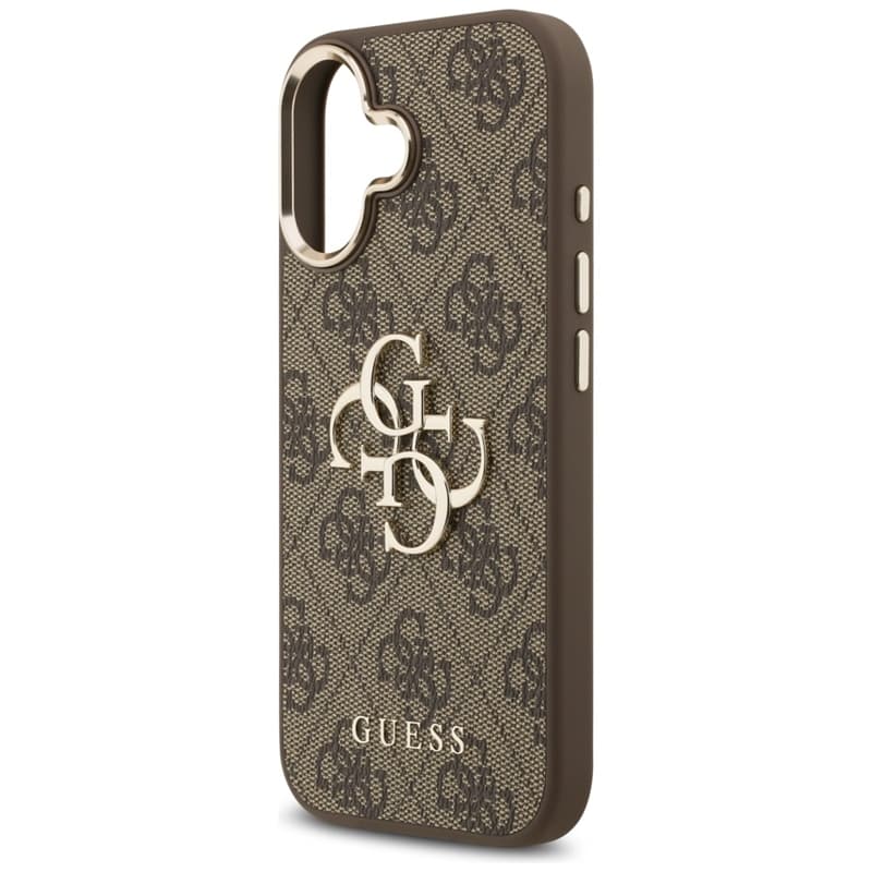 Guess 4G Big 4G Classic Logo - Case iPhone 17 (Brown / Gold) 6