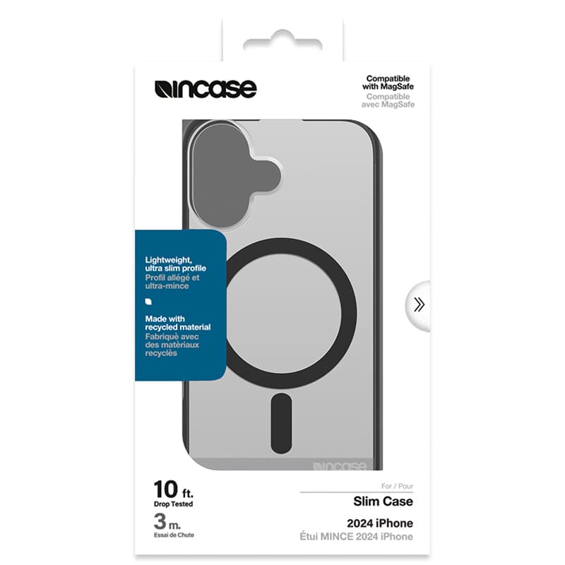 Incase Slim Case MagSafe - Case iPhone 16 (Black) 5