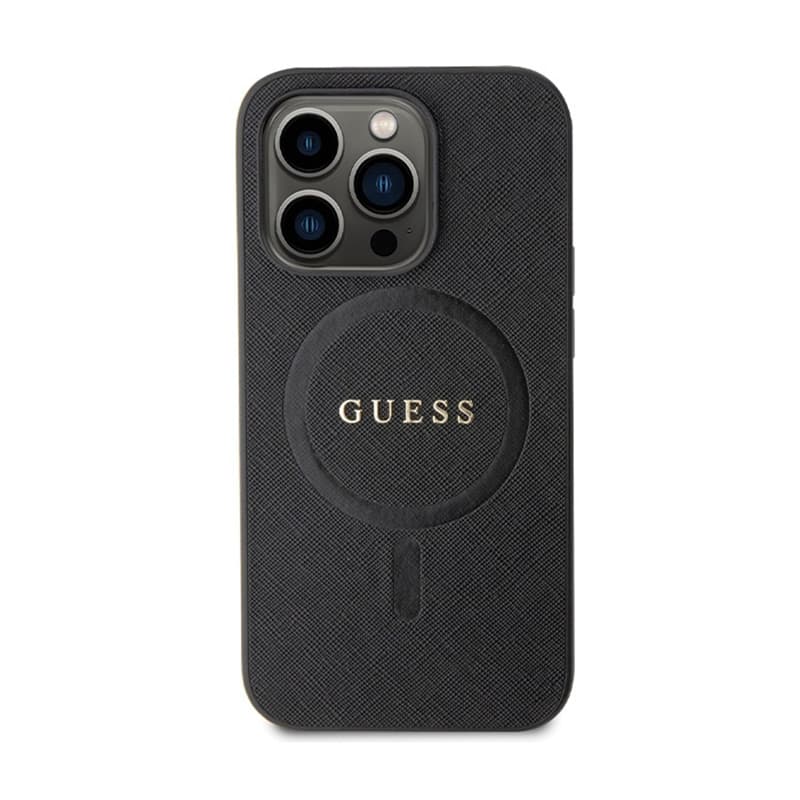 Guess Saffiano MagSafe - iPhone 14 Pro Case (black) 3