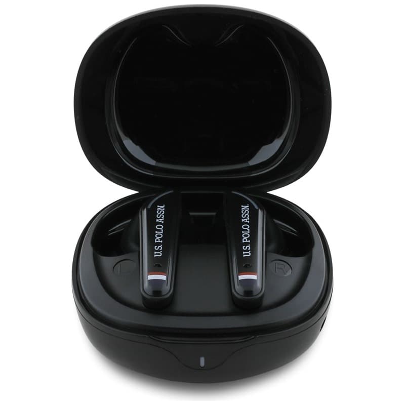 US Polo Assn DH Logo - TWS Earphones + Charging Case (Black) 2