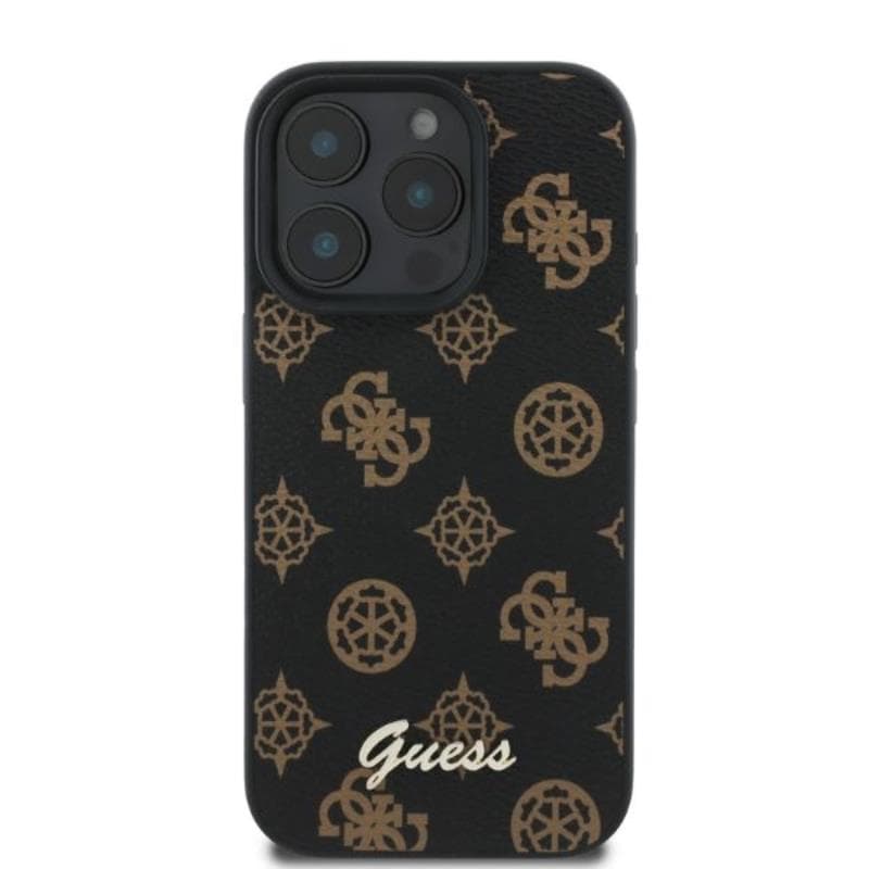 Guess Peony Script MagSafe - Case iPhone 16 Pro (black) 3