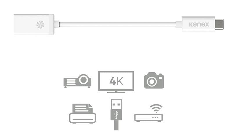 Kanex USB-C to USB Adapter 21 cm (white) 3