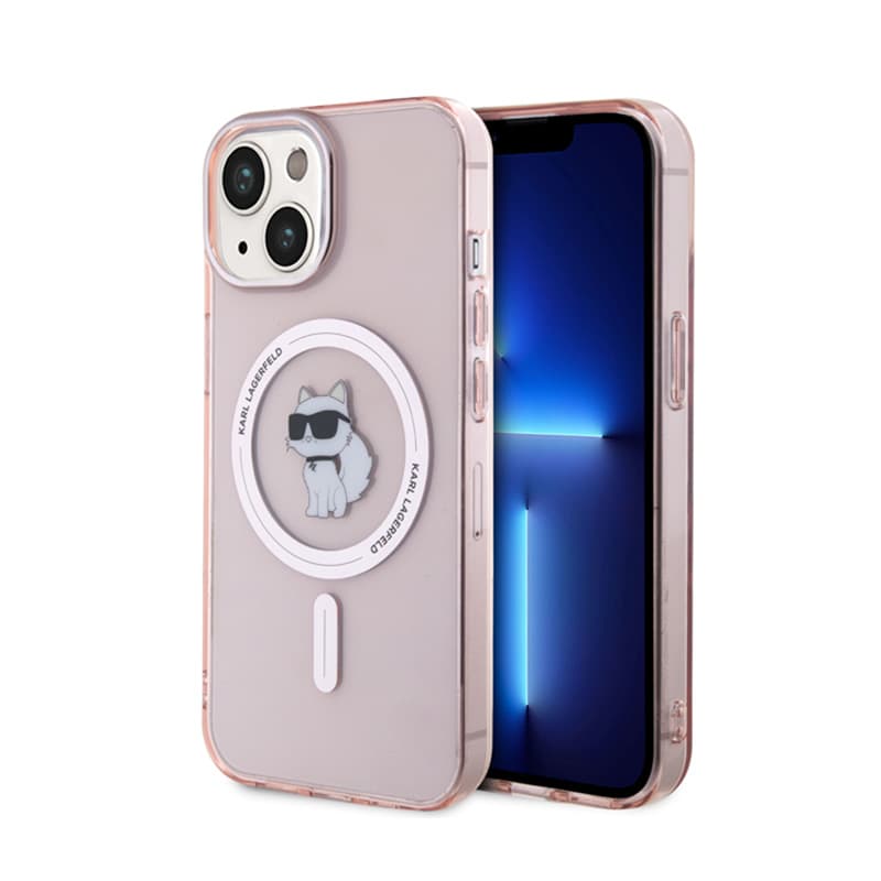 Karl Lagerfeld IML Choupette MagSafe - Case for iPhone 15 (pink) 1