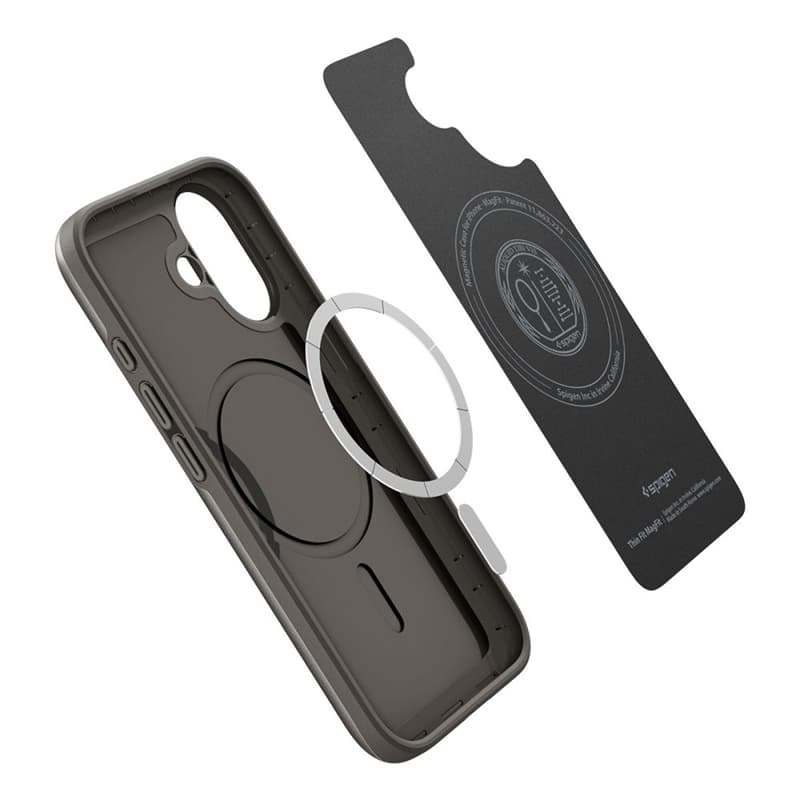 Spigen Thin Fit Mag MagSafe - Case for iPhone 17 (Gunmetal)   8