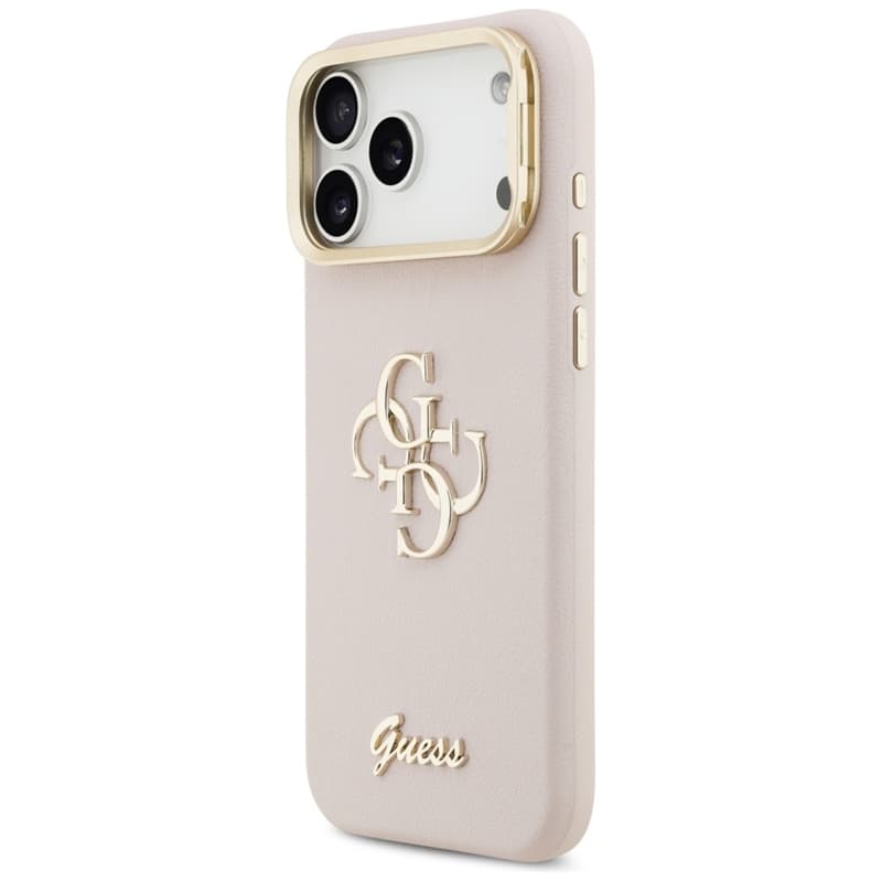 Guess Grained Big 4G & Stand Camera - Case iPhone 17 Pro Max (pink) 2