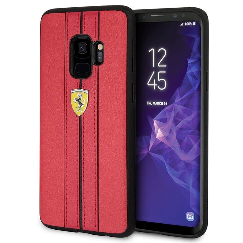 Ferrari Urban Hardcase - Case for Samsung Galaxy S9 (Red) 1