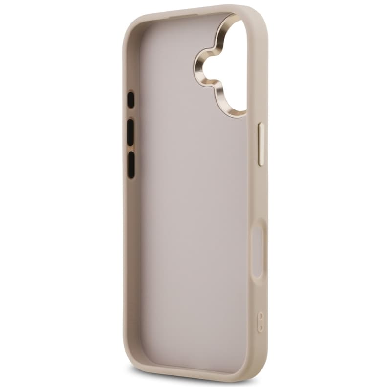 Guess 4G Big 4G Classic Logo - Case iPhone 17 (Pink / Gold) 7