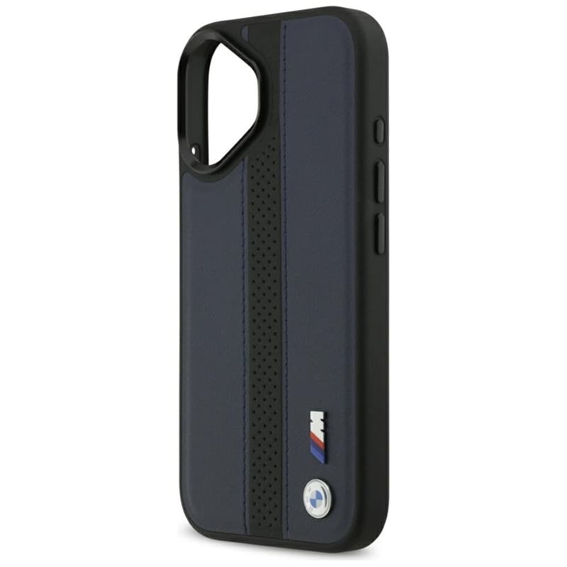 BMW M Perforated Stripe Logo MagSafe - iPhone 17 Case (Navy Blue) 6