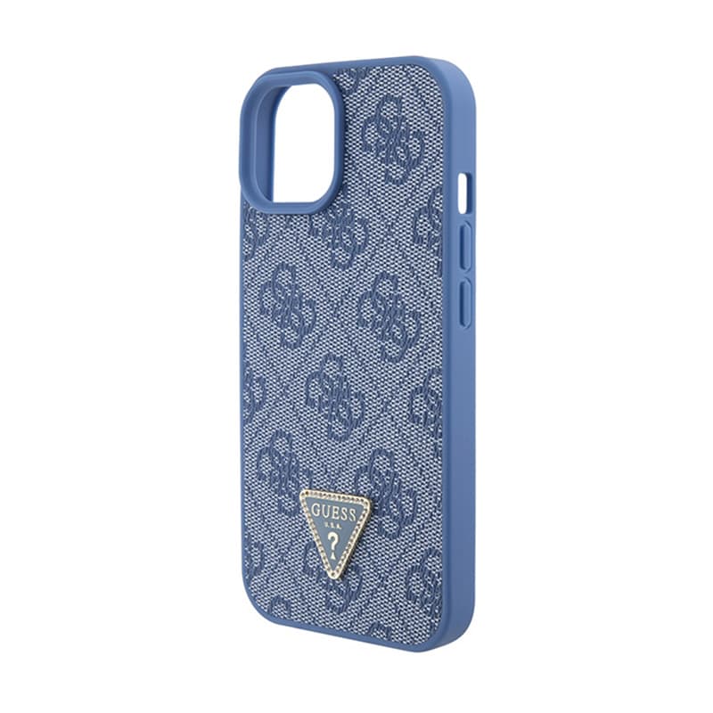 Guess Crossbody 4G Metal Logo - iPhone 15 Case (blue) 7