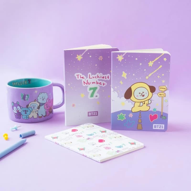BT21 - Set of A6 CHIMMY notebooks (3 pieces) 6