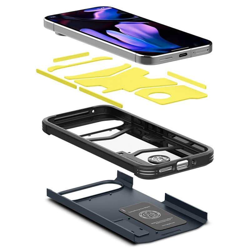 Spigen Tough Armor - Case for Google Pixel 9 Pro XL (Metal Slate) 6
