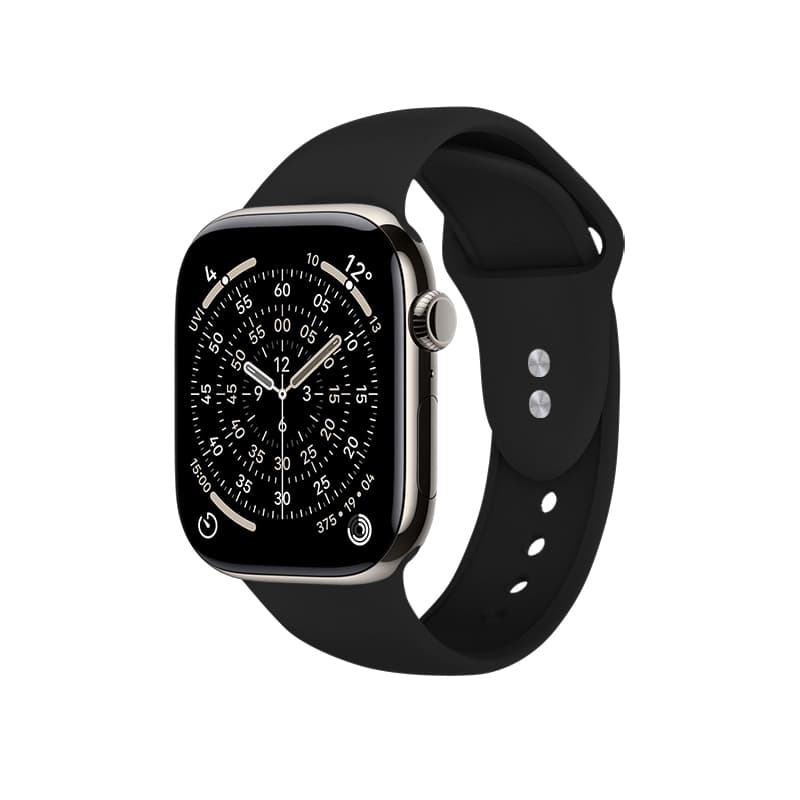 Crong Liquid - Apple Watch Band 38/40/41/42 mm (Black) 8