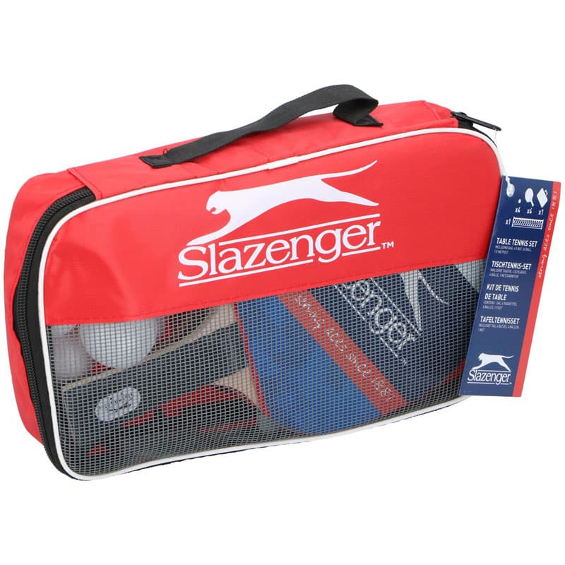 Slazenger - Branded ping pong / table tennis set 10 pieces 2