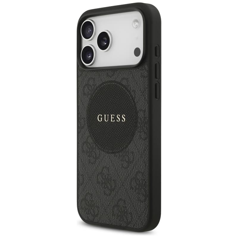 Guess 4G Circle Classic Logo MagSafe – Case iPhone 17 Pro Max (Black) 2