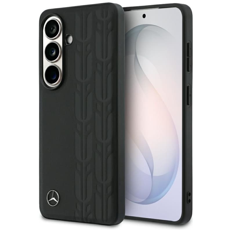 Mercedes Laurel Leaves MagSafe Case for Samsung Galaxy S26 (Black)