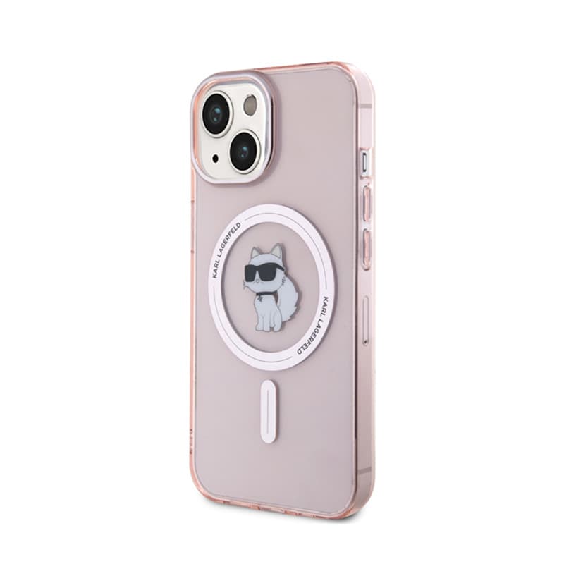 Karl Lagerfeld IML Choupette MagSafe - Case for iPhone 15 (pink) 2