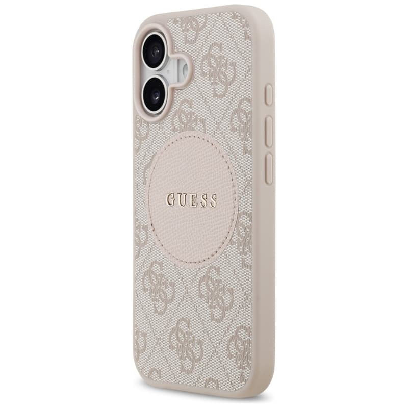 Guess 4G Circle Classic Logo MagSafe - Case iPhone 17 (pink) 2