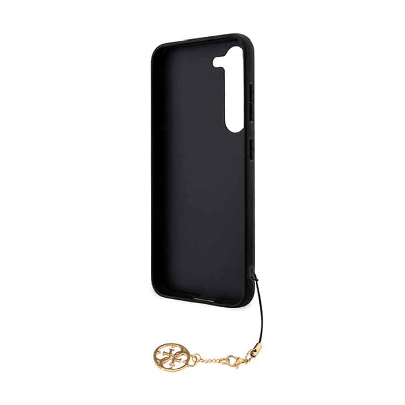 Guess 4G Charms Collection - Case for Samsung Galaxy S24+ (black) 7
