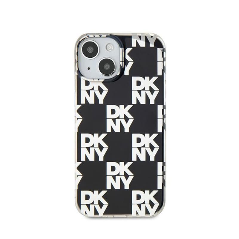 DKNY IML Checkered Mono Pattern - Case for iPhone 15 / 14 / 13 (Black) 3