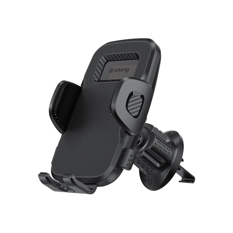 Crong Carclip Air Vent - Universal Car Air Vent Holder (Black) 1
