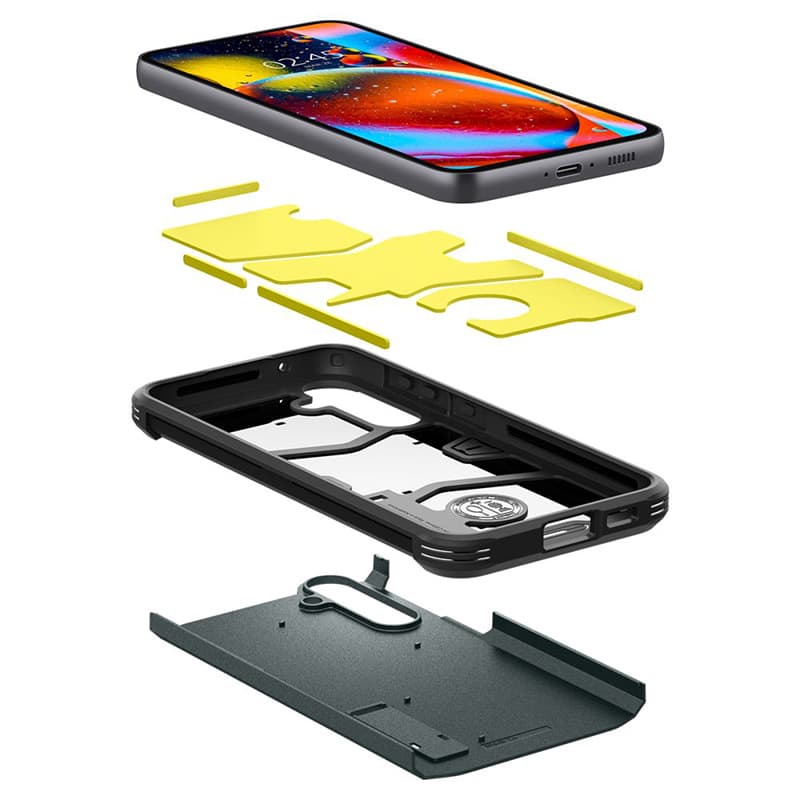 Spigen Tough Armor - Case for Samsung Galaxy S23 FE (Abyss Green) 5