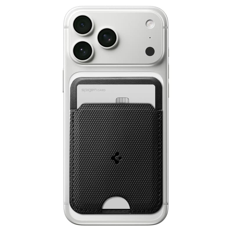 Spigen S314-1 Slim Fold Tripod MagSafe - Magnetic Wallet with Stand Function (Black) 7