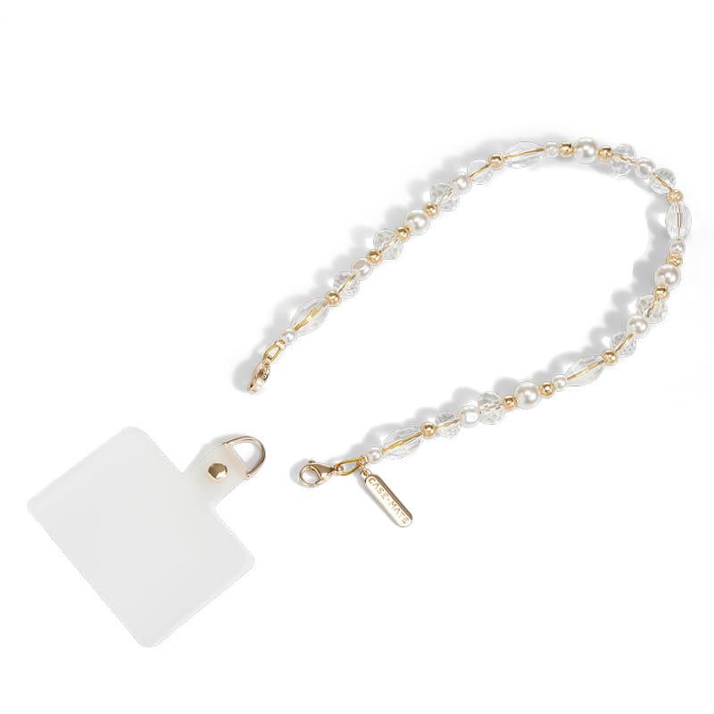 Case-Mate Beaded Phone Wristlet - Universal phone lanyard (Moon Crystal) 3