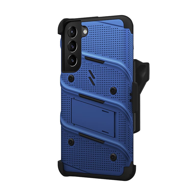 ZIZO BOLT Bundle Samsung Galaxy S22+ Case - Blue & Black 3