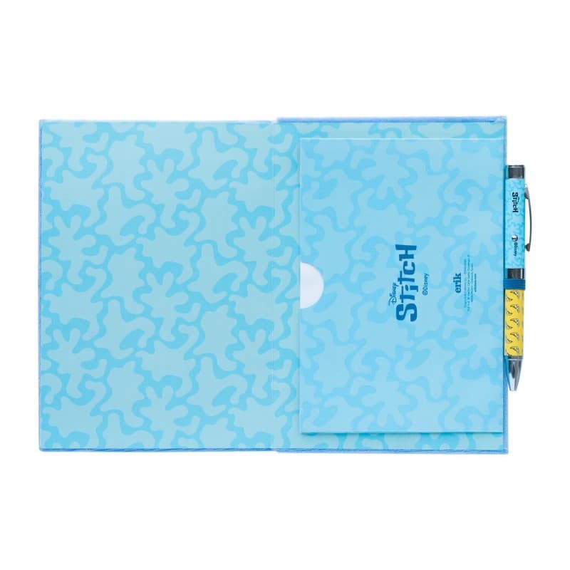 Disney Stitch - Plush A5 notebook + pen flashlight from the Tropical collection 4