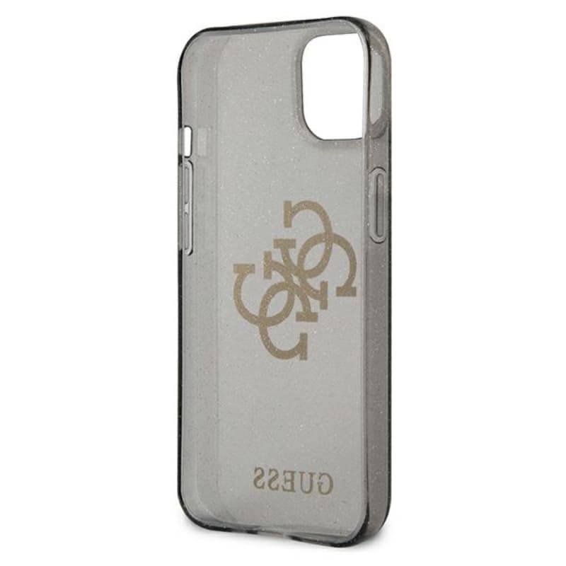 Guess Glitter 4G Big Logo - Case for iPhone 13 mini (Black) 7