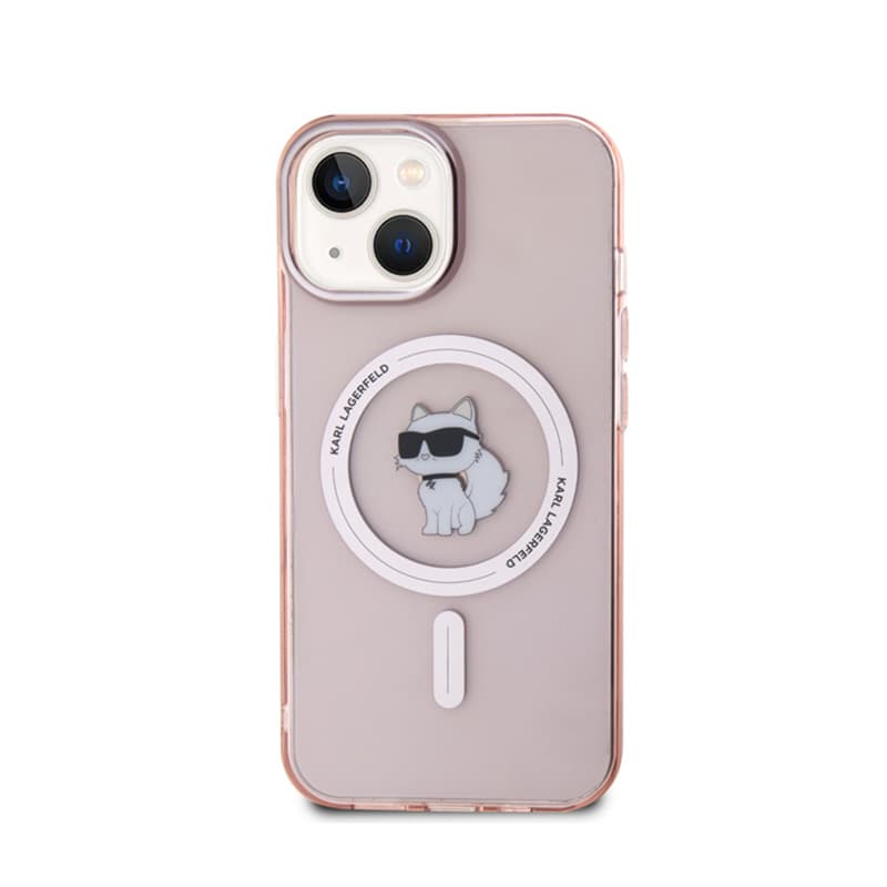 Karl Lagerfeld IML Choupette MagSafe - Case for iPhone 15 (pink) 3