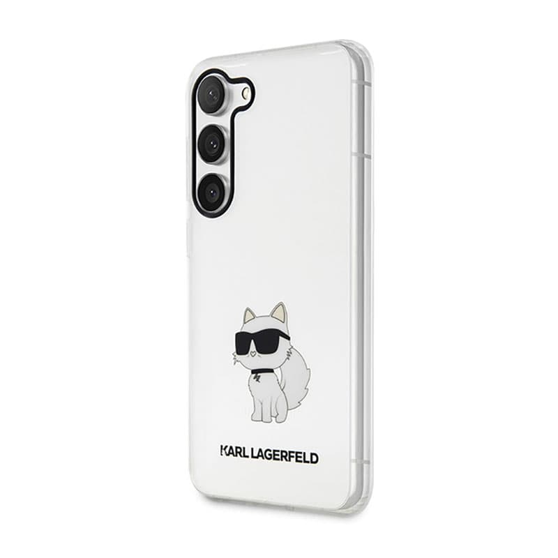 Karl Lagerfeld IML NFT Choupette - Case for Samsung Galaxy S23+ (Clear) 2