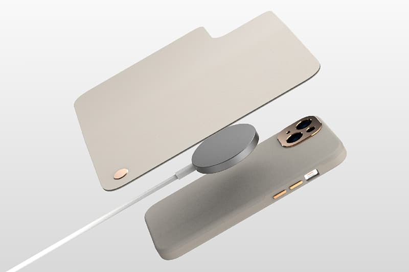 Moshi Overture MagSafe Case with Detachable Magnetic Wallet for iPhone 14 Plus (Gray) 5