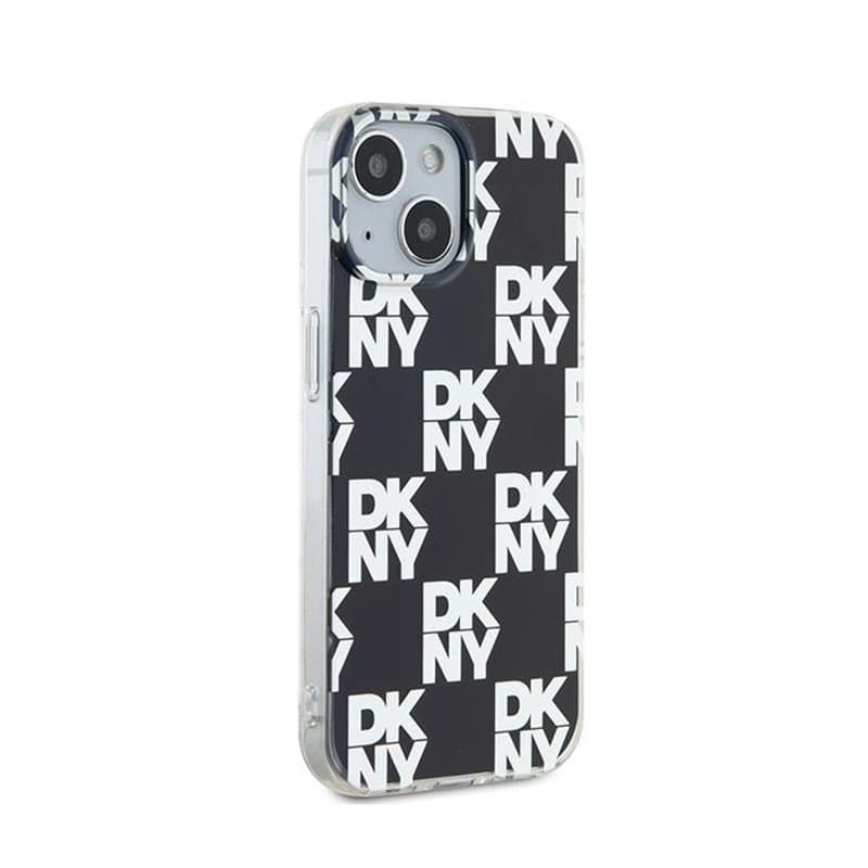 DKNY IML Checkered Mono Pattern - Case for iPhone 15 / 14 / 13 (Black) 4