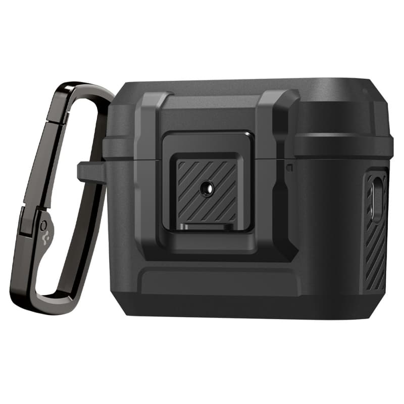 Spigen Lock Fit - Armored Case for Apple AirPods Pro 3 (Matte Black)