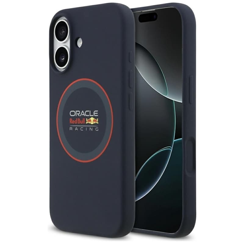 Red Bull Silicone Red Ring MagSafe - iPhone 17 Case (Navy Blue) 1