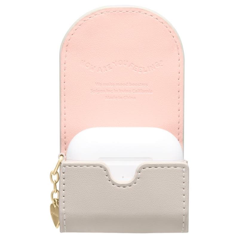 Spigen Cyrill Mini Bag - Case with Strap for Apple AirPods 4 (Beige) 3