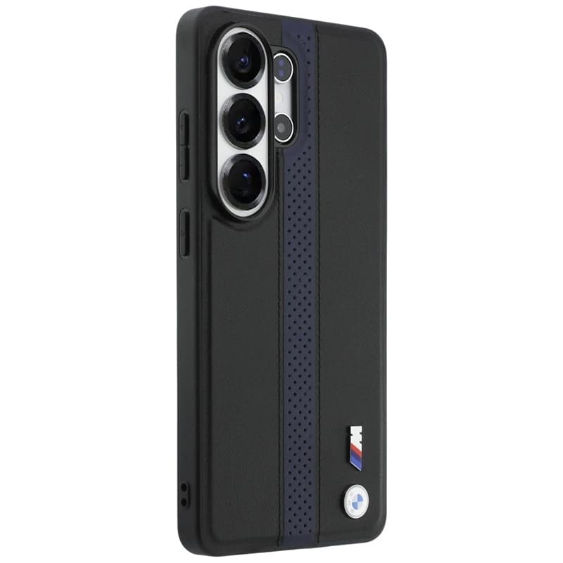 BMW M Perforated Stripe Logo MagSafe - Samsung Galaxy S26 Ultra Case (Blue) 4